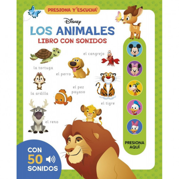 Disney. Libro con sonidos. Animales