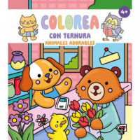 COLOREA CON TERNURA ANIMALES ADORABLES