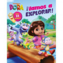 Dora. Vamos a explorar. Libro con solapas