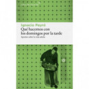 QUE HACEMOS LOS DOMINGOS POR LA TARDE