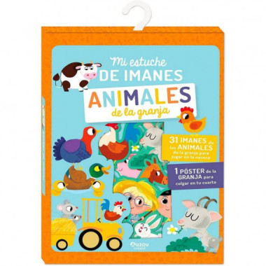 ESTUCHE IMANES: ANIMALES GRANJA.