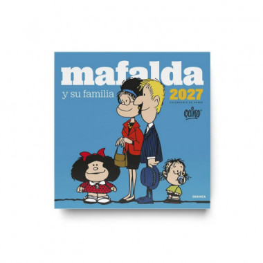 MAFALDA 2027 CALENDARIO DE PARED FAMILIA