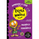 Aprende a leer escuela de monstruos 25 magnífico y terrorífico