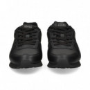 DEPORTIVO RUNNER PIEL NEGRO