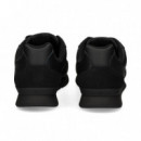 DEPORTIVO RUNNER PIEL NEGRO