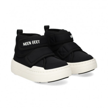 Botin Presky Nylon Velcros Negro  MOON BOOT