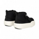 Botin Presky Nylon Velcros Negro  MOON BOOT