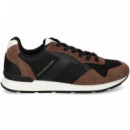 DEPORTIVO T LATERAL POLYESTER MARRON