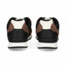 DEPORTIVO T LATERAL POLYESTER MARRON