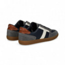 DEPORTIVO T LATERAL PIEL MARINO