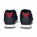DEPORTIVO T LATERAL POLYESTER MARINO