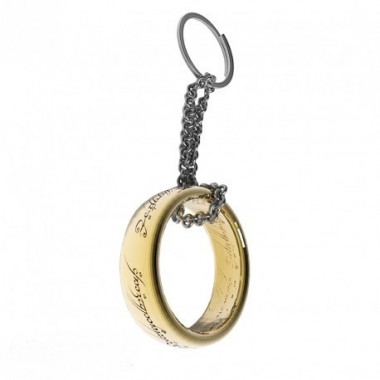 Llavero 3D Anillo &Uacute;nico El Se&ntilde;or de los Anillos
