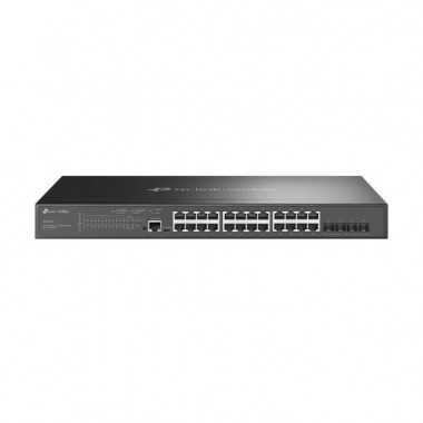 Switch TP-Link JetStream 24 Puertos PoE+ + 4 SFP TL-SG3428MP Semigestionable