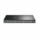 Switch TP-Link JetStream 48 Puertos Gigabit + 4 SFP+ 500W PoE+ SG3452XP