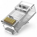 Conector RJ45 Vention Cat6A UTP Macho Bolsa 10 Unidades