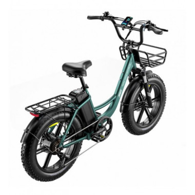 Bicicleta El&eacute;ctrica Zwheel Urban Pioneer Green BZ0075