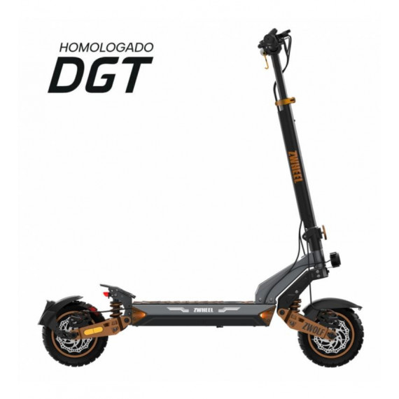 Patín Eléctrico ZWheel ZWOLF Duo PZ0066 1000W 70Km Autonomía