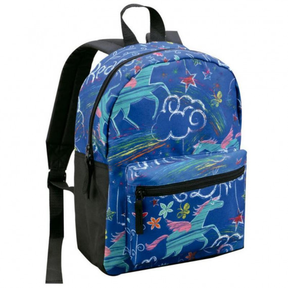 Mochila Infantil Campus Azul