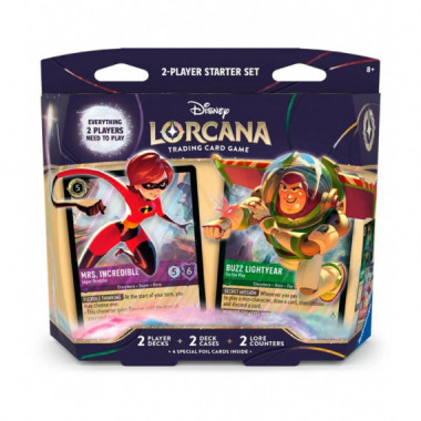 Set de Inicio para 2 Jugadores Wilds Unknown Lorcana TCG Disney