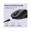 TRUST Raton Inalambrico Recargable FYDA Negro 24727