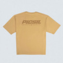 Lifestyle oversize Picsil SS26 mocha