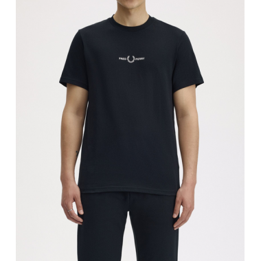 Camiseta Fred Perry negra