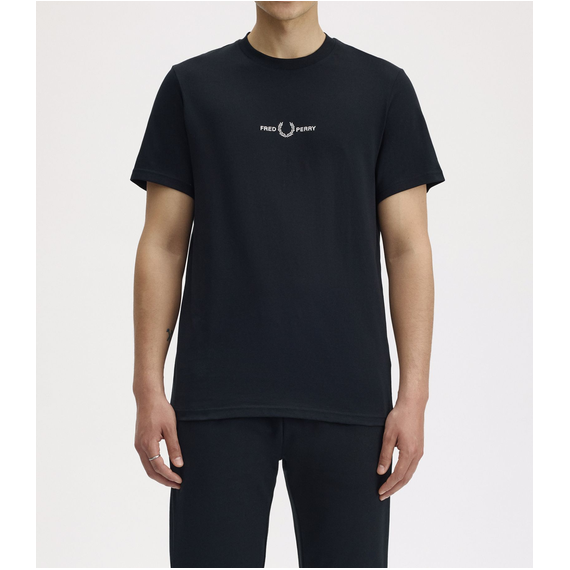 Camiseta Fred Perry negra
