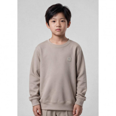 JUNIORS SWEATSHIRT FA150168 MASTICE