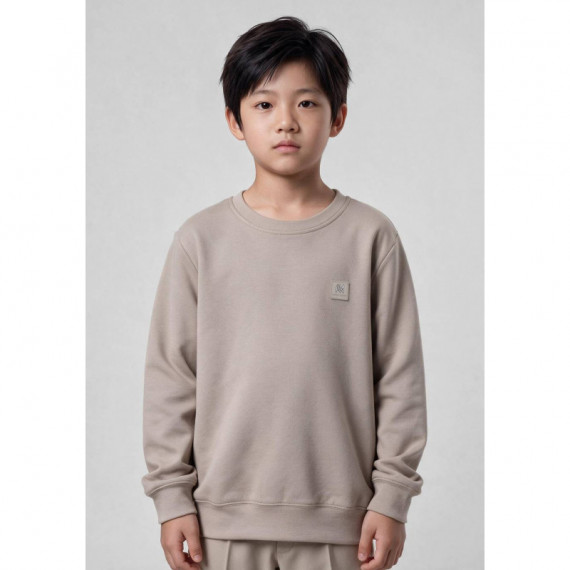 JUNIORS SWEATSHIRT FA150168 MASTICE