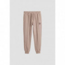 JUNIORS SWEATPANTS FA150168 MASTICE
