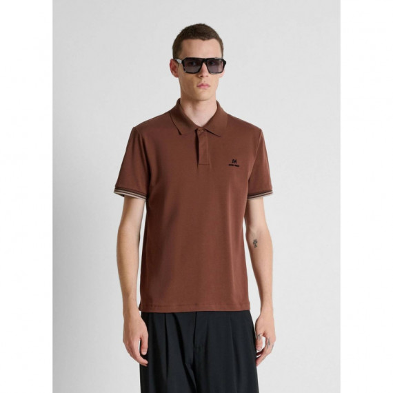 SHORT SLEEVED T-SHIRT TABACCO