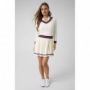 MARILYN LS VN SWTR SALT WHITE