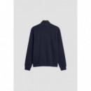 REGULAR FLEECE BLUE MARINE FA150222
