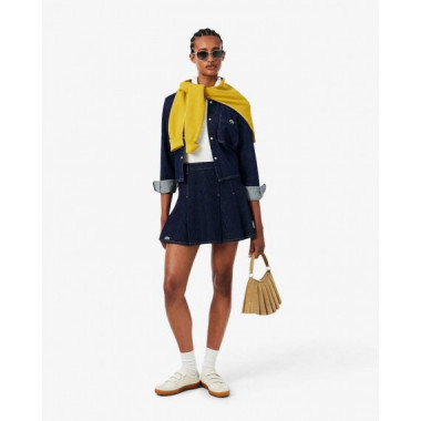 FALDA PLISADA RINSE BLUE