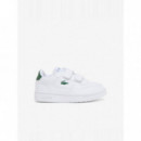 INFANTS COURT ACE SNK WHT/DK GREEN