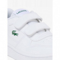 Infants Court Ace Snk Wht/dk Green  LACOSTE