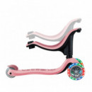 Patinete Go Up Sporty Rosa Pastel con Led  GLOBBER