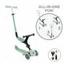 Patinete Go Up Active Ecologic Pistacho con Led  GLOBBER