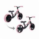 Bicicleta Go Bike Elite Duo Rosa Pastel  GLOBBER