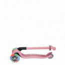 Patinete Primo Plegable Rosa Pastel con Led  GLOBBER