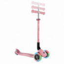 Patinete Primo Plegable Rosa Pastel con Led  GLOBBER