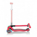 Patinete Plegable Primo Rojo C/luces  GLOBBER