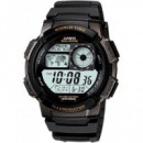 CASIO Reloj Pulsera Digital AE-1000W-1AVDF Negro