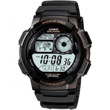 CASIO Reloj Pulsera Digital AE-1000W-1AVDF Negro