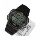 CASIO Reloj Pulsera Digital AE-1000W-1AVDF Negro