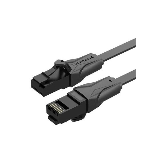 VENTION Cable Red RJ45 Cat6 UTP 1000Mbps 5Mtrs Plano Negro IBABJ