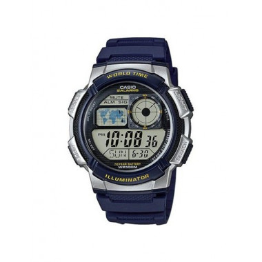 CASIO Reloj Pulsera Digital AE-1000W-2AVDF Azul MArino