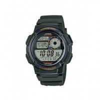 CASIO Reloj Pulsera Digital AE-1000W-3AVDF Verde