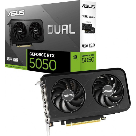 Tarjeta Gráfica Asus Dual RTX5050-O8G 8Gb GDDR6