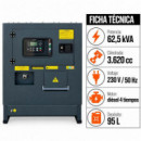 GENERADOR DIESEL INSONORIZADO TAKUMA 62.5KVA